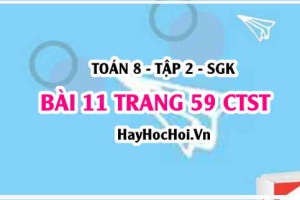 Bài 11 trang 59 Toán 8 Tập 2 Chân trời sáng tạo: Bài Toán Thực Tế (Tam Giác Đồng Dạng)